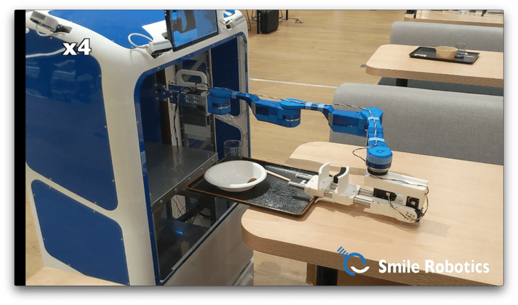 Smile Robotics-收碗碟机器人-陕西大明商业厨具